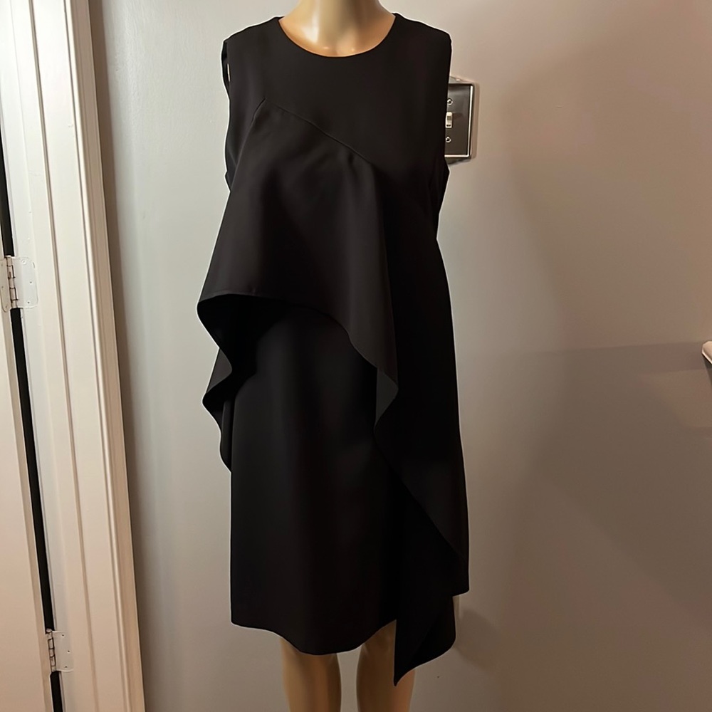 Laundry Sleeveless Ruffle Dress